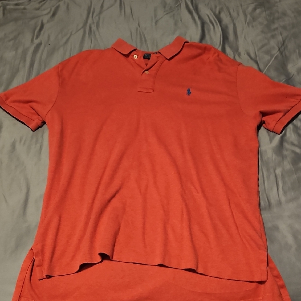 Polo by Ralph Lauren Men's Red Polo Shirt